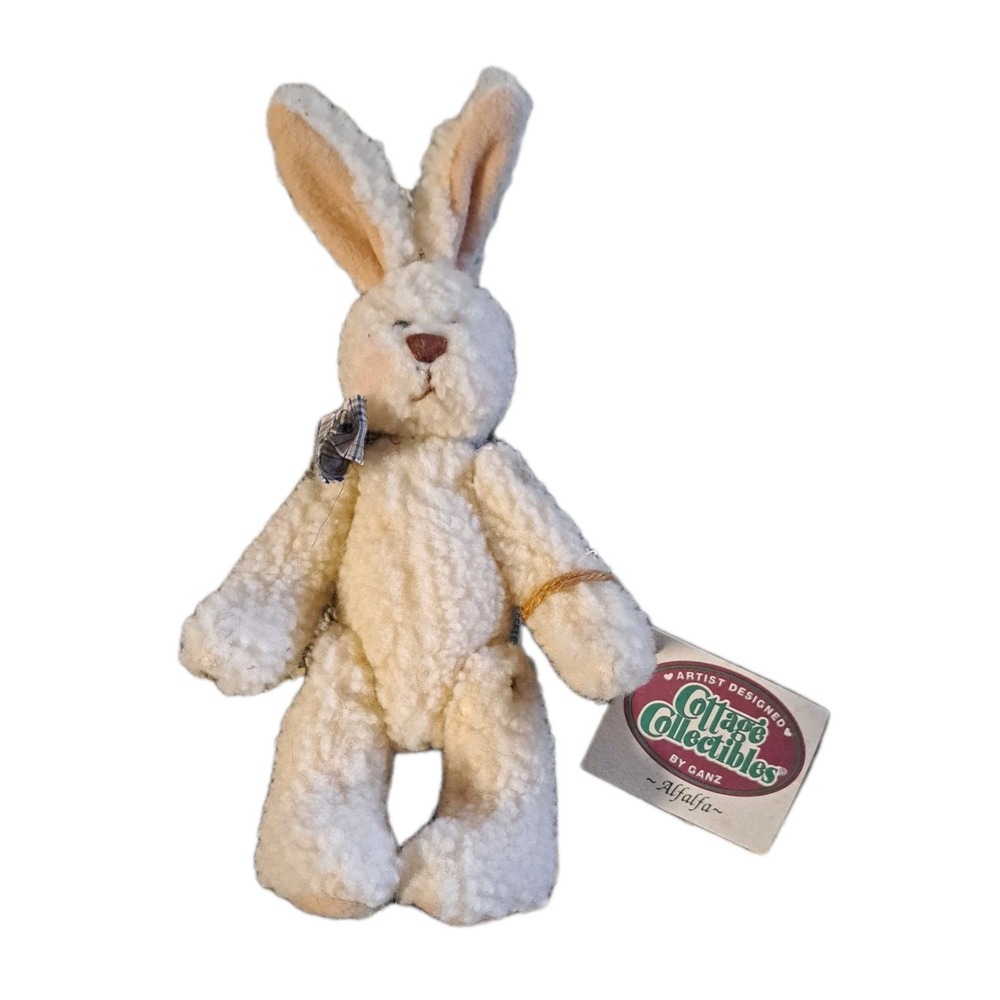 Ganz Cottage Collectibles ALFALFA Plush NWT with Tags Easter Stuffed Rabbit